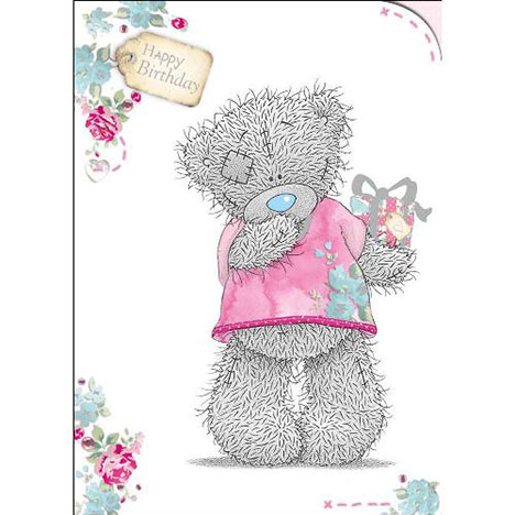 Pink Tshirt Birthday Me to You Bear Card £1.60